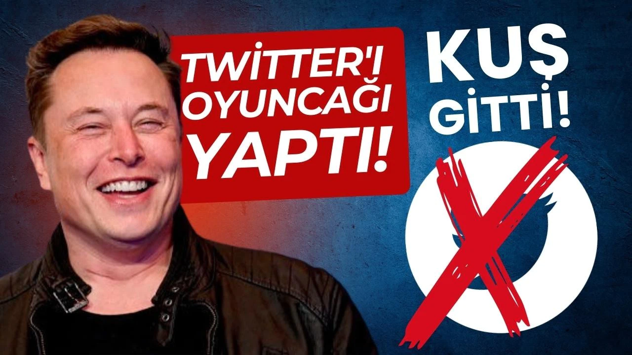 Elon Musk, Twitter'ın logosunu yine değiştirdi!