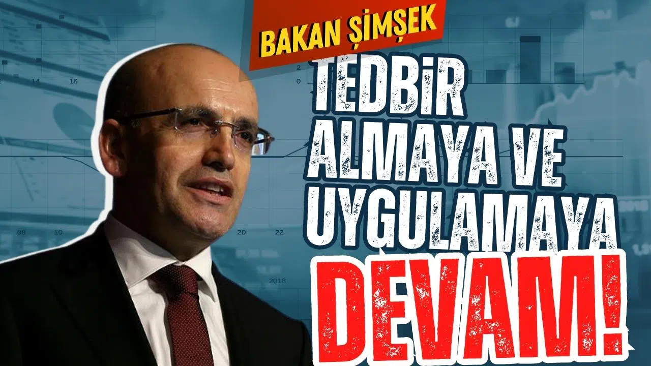 Bakan Şimşek'ten enflasyon açıklaması!