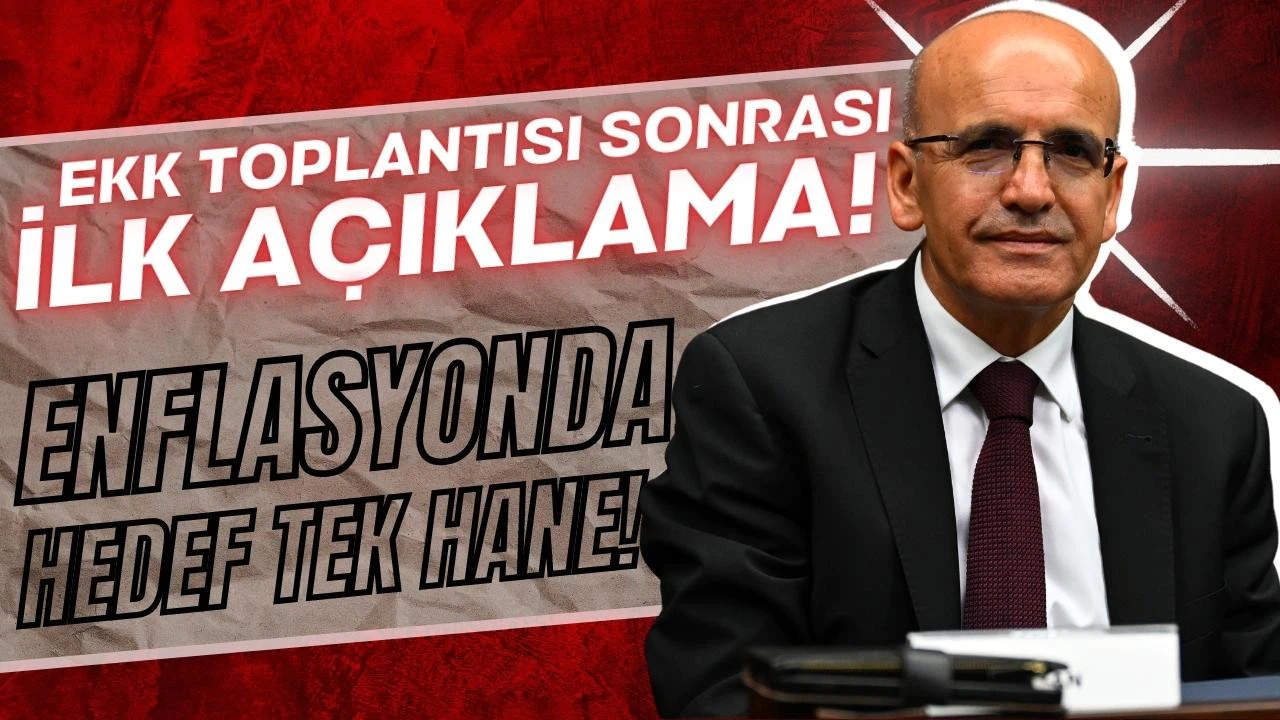 Ekonomi Koordinasyon Kurulu'ndan toplantı sonrası ilk açıklama!