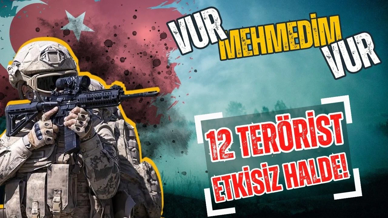 MSB duyurdu: 12 terörist etkisiz hale getirildi