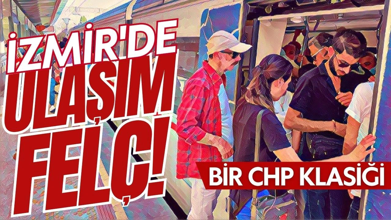 İzmir'de ulaşım felç!