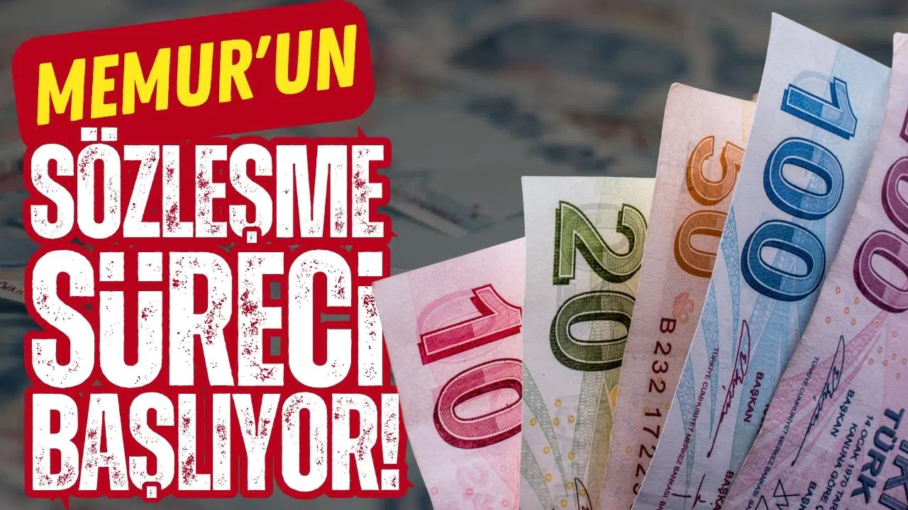 Memur ve memur emeklisinin sözleşme süreci başlıyor!