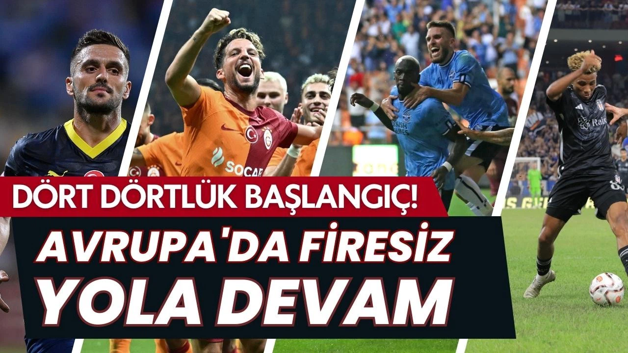 Temsilcilerimizden dört dörtlük başlangıç