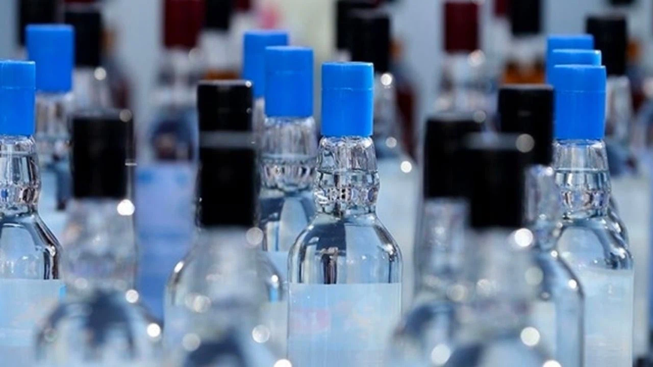 Amasya'da 44 litre sahte içki ele geçirildi!