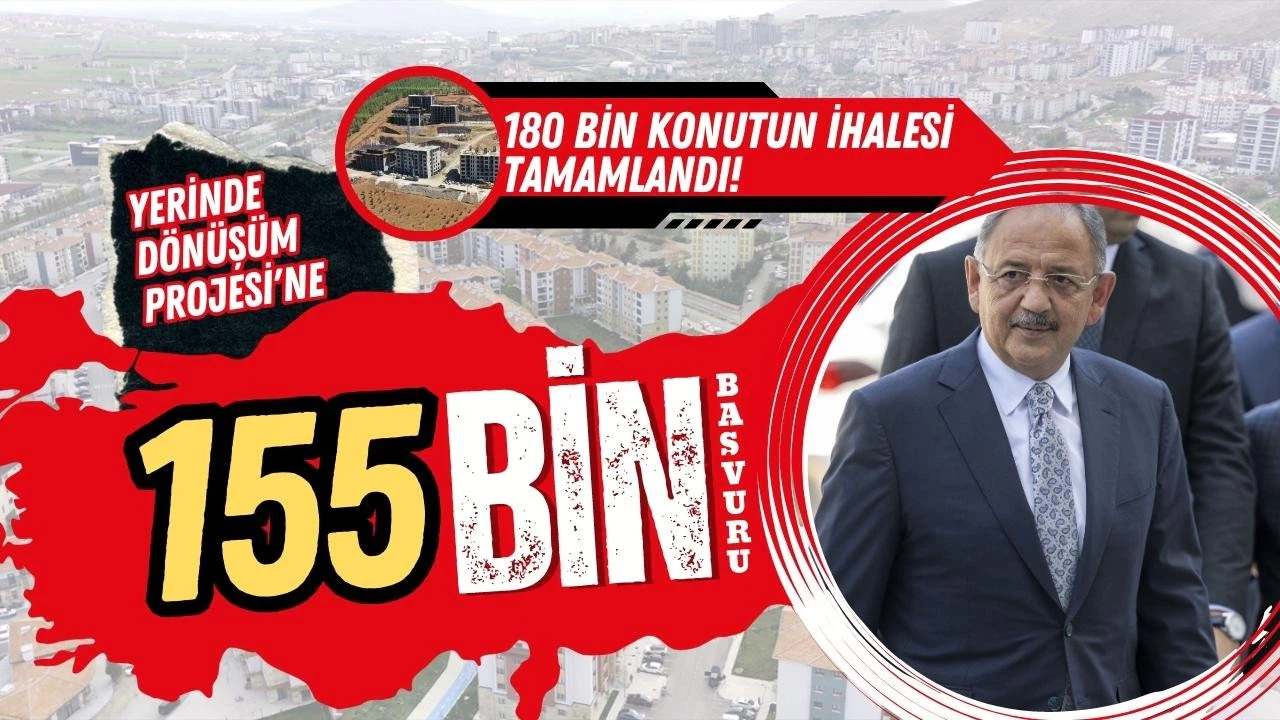 Yerinde Dönüşüm Projesine ilgi katlanarak artıyor!