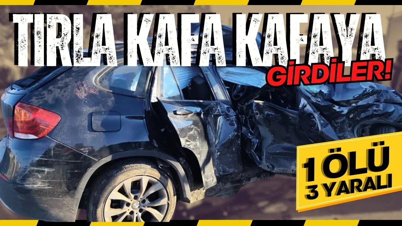 Sivas'ta feci kaza: 1 ölü, 3 yaralı