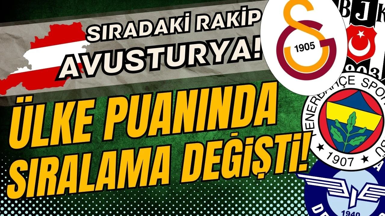 Ülke puanında bir basamak daha yükseldik!