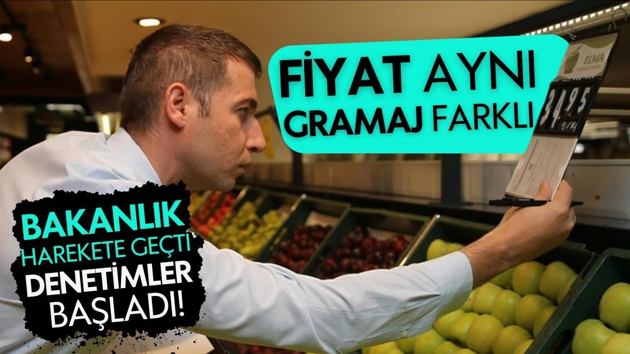 Gramaj hilesi bakanlığı harekete geçirdi!