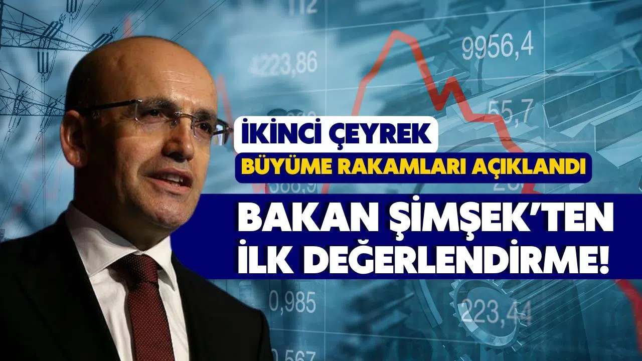 İkinci çeyrek büyüme rakamları açıklandı