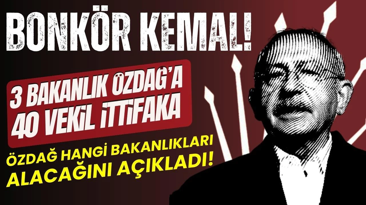 Ümit Özdağ, Kılıçdaroğlu'ndan istediği bakanlıkları açıkladı