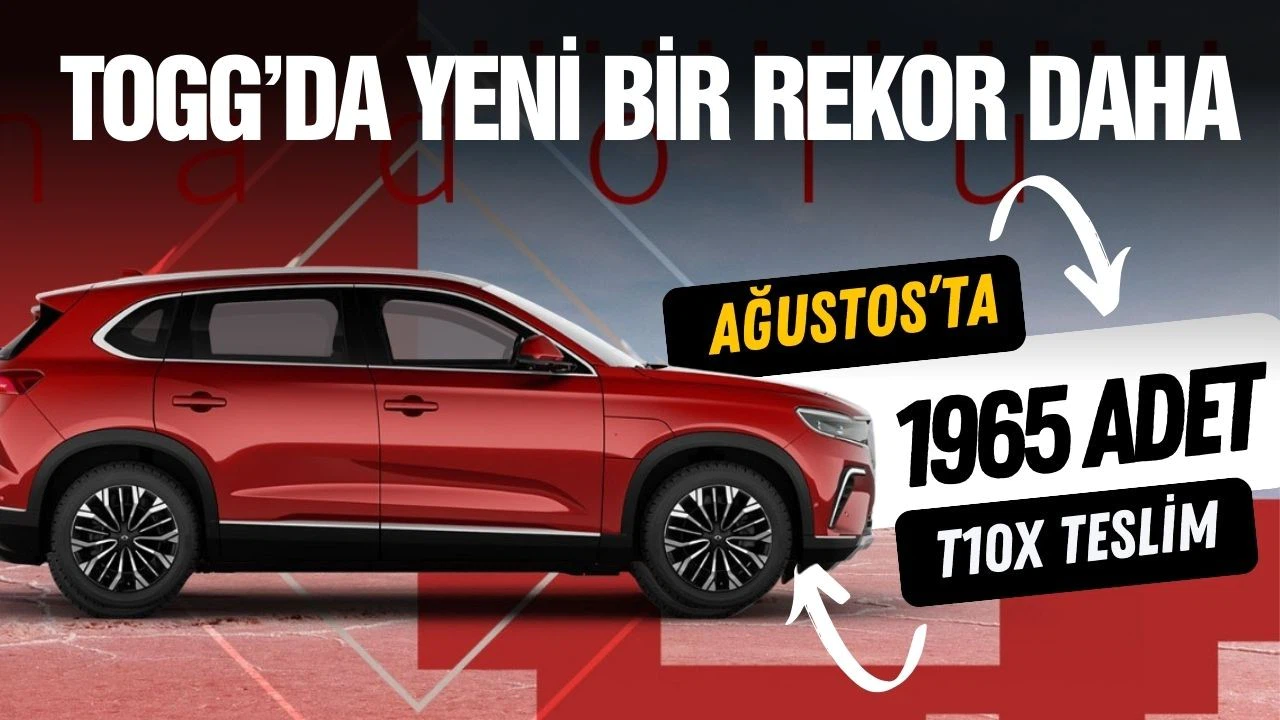 Togg'da yeni bir rekor daha