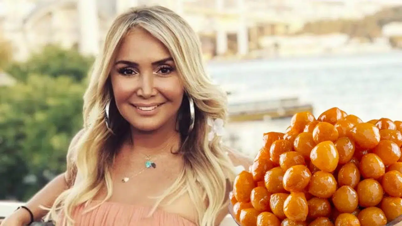 Yonca Evcimik lokma döktürdü