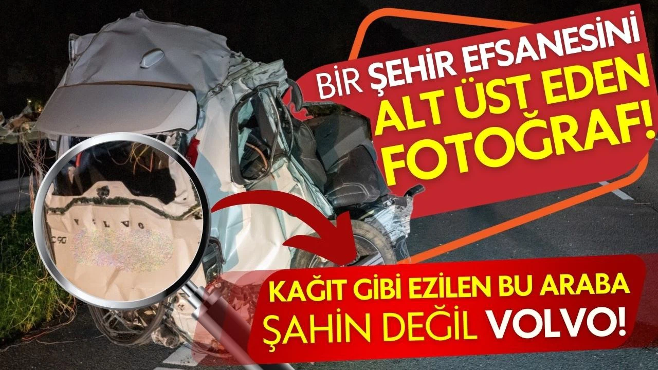 Volvo tanınmaz halde!