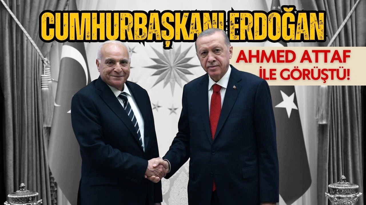 Erdoğan, Cezayir Dışişleri Bakanı Ahmed Attaf'ı kabul etti!