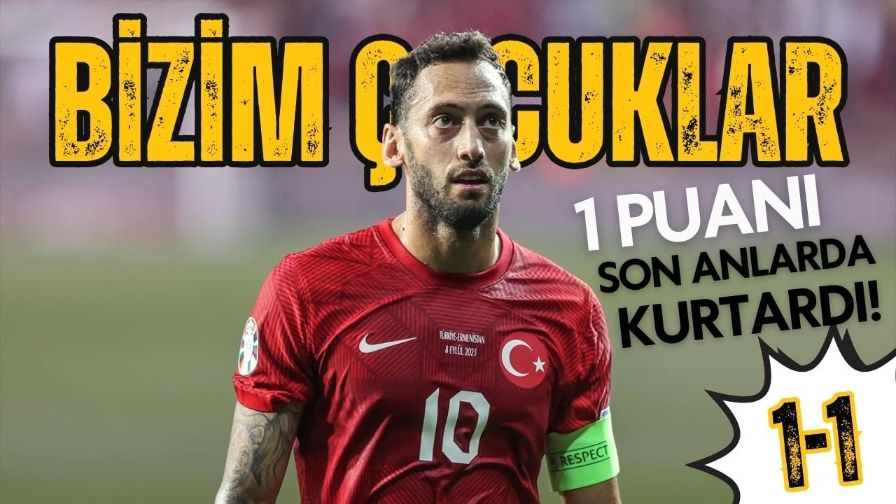Milli Takım 1 puanı son anlarda kurtardı! 1-1