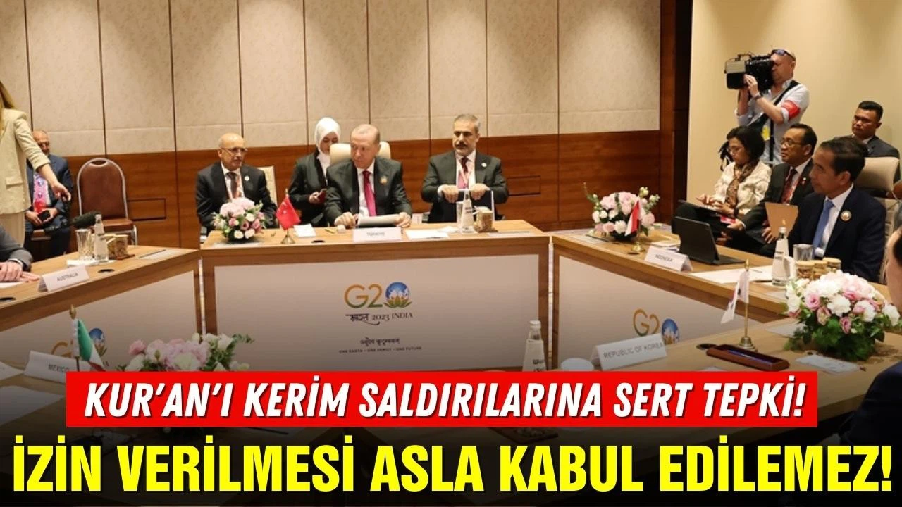 Cumhurbaşkanı Erdoğan'dan Kur'an'ı Kerim saldırılarına sert tepki!