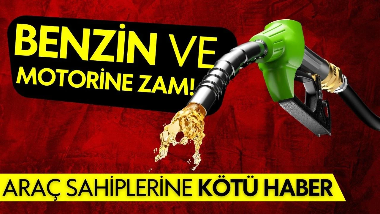 Benzine ve mazota zam geliyor!