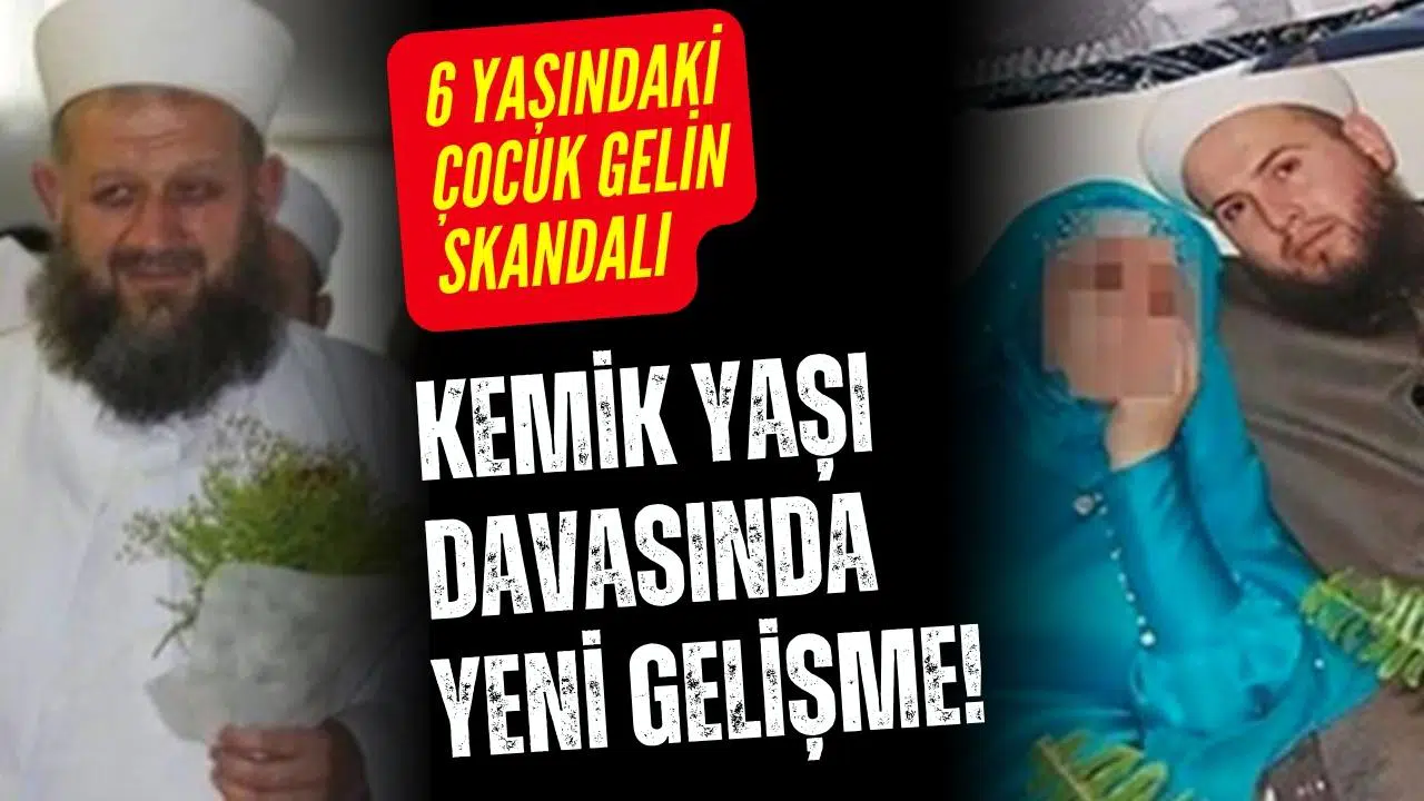 6 yaşında evlendirme davasında tek tutuklu sanığa tahliye!