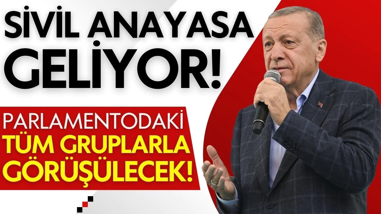 Cumhurbaşkanı Erdoğan'dan yeni anayasa açıklaması