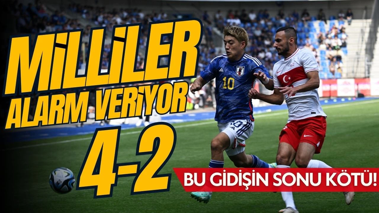 Milli takım alarm veriyor: Japonya'ya da kaybettik!