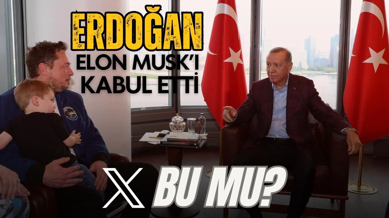 Cumhurbaşkanı Erdoğan, Elon Musk'ı kabul etti