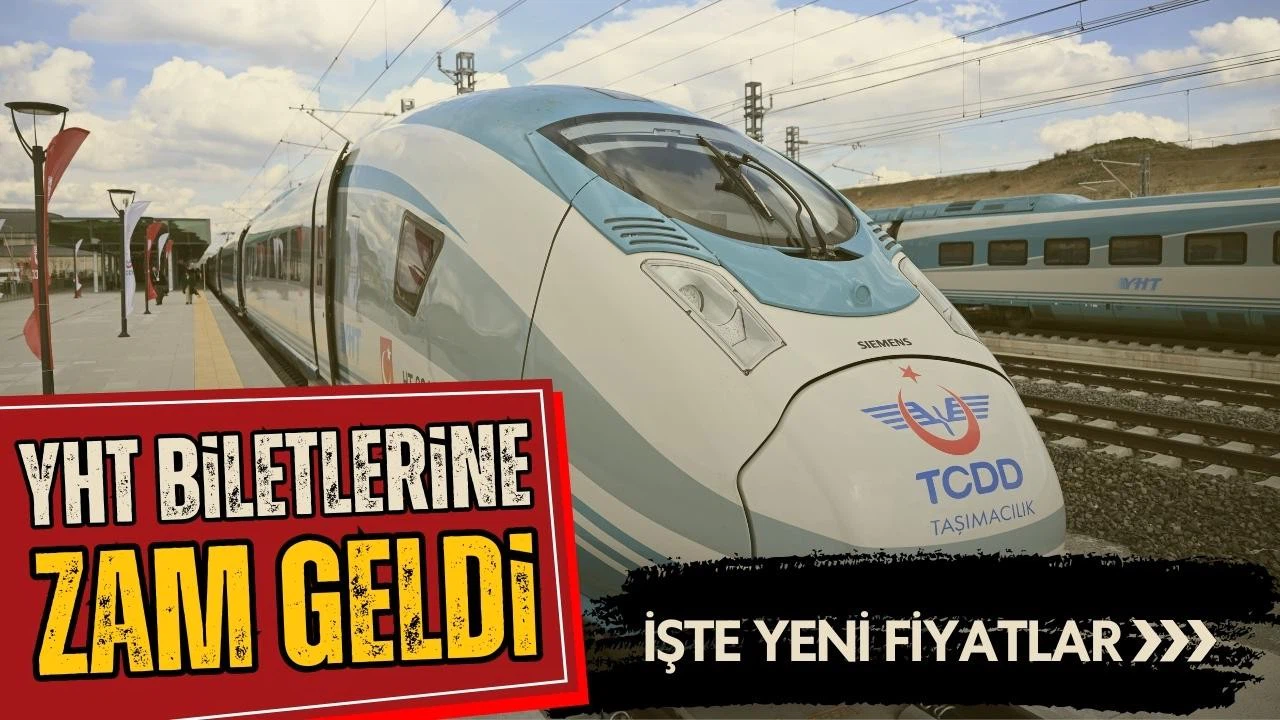 Yüksek hızlı tren biletlerine zam!