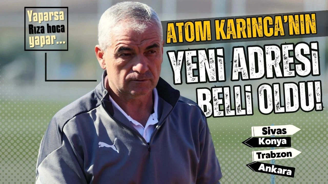 Rıza Çalımbay'ın yeni adresi belli oldu!