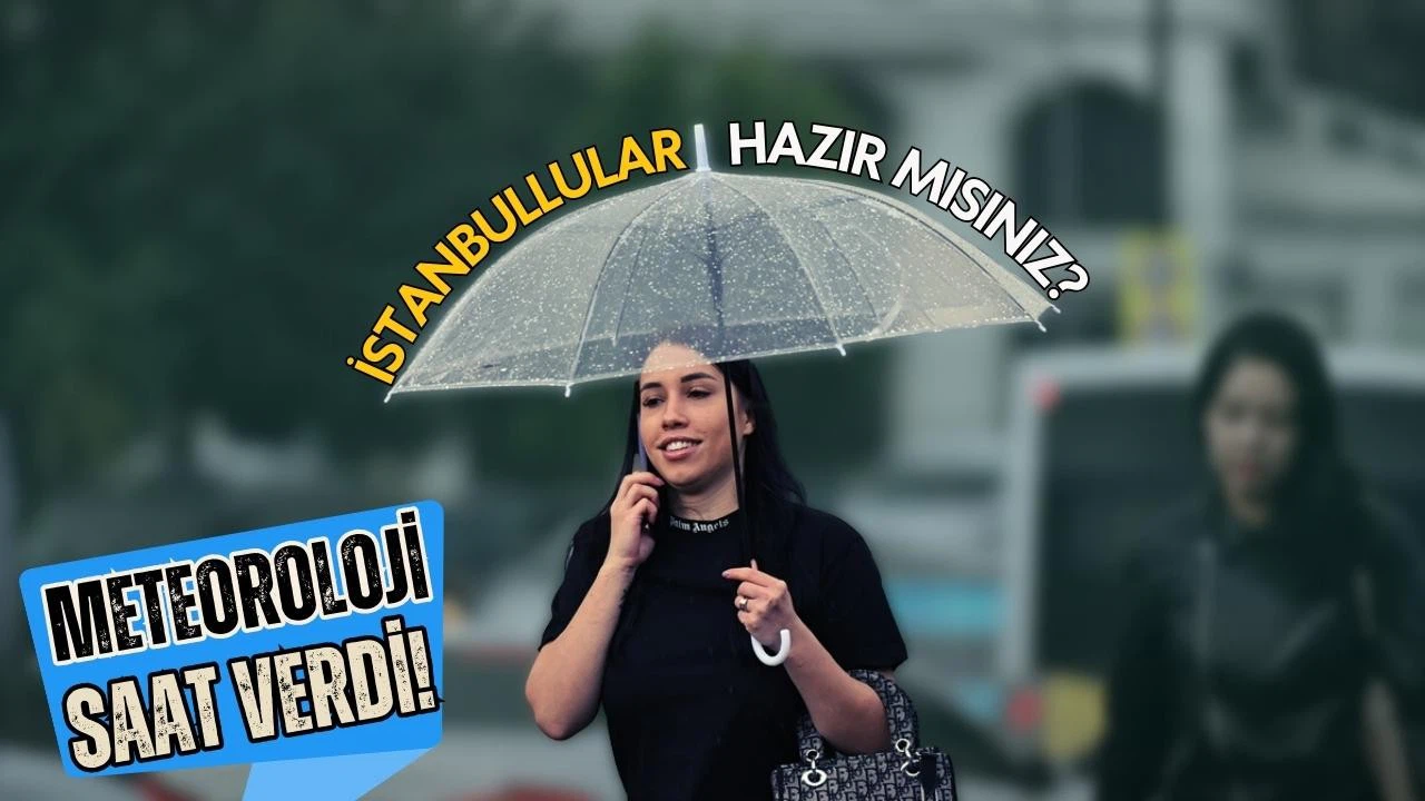 İstanbul Valiliği uyardı! Şiddetli yağış geliyor