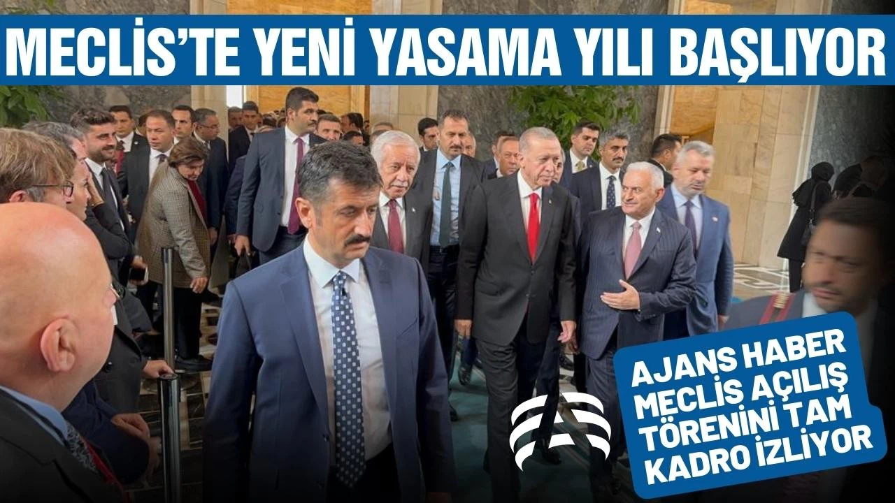 Meclis, yeni yasama yılına başlıyor
