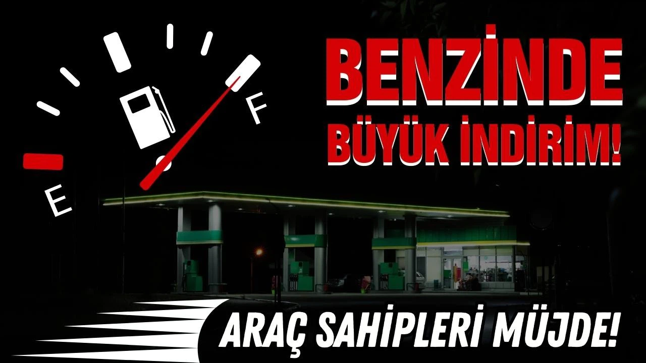 Araç sahiplerine müjde! Benzine indirim geliyor