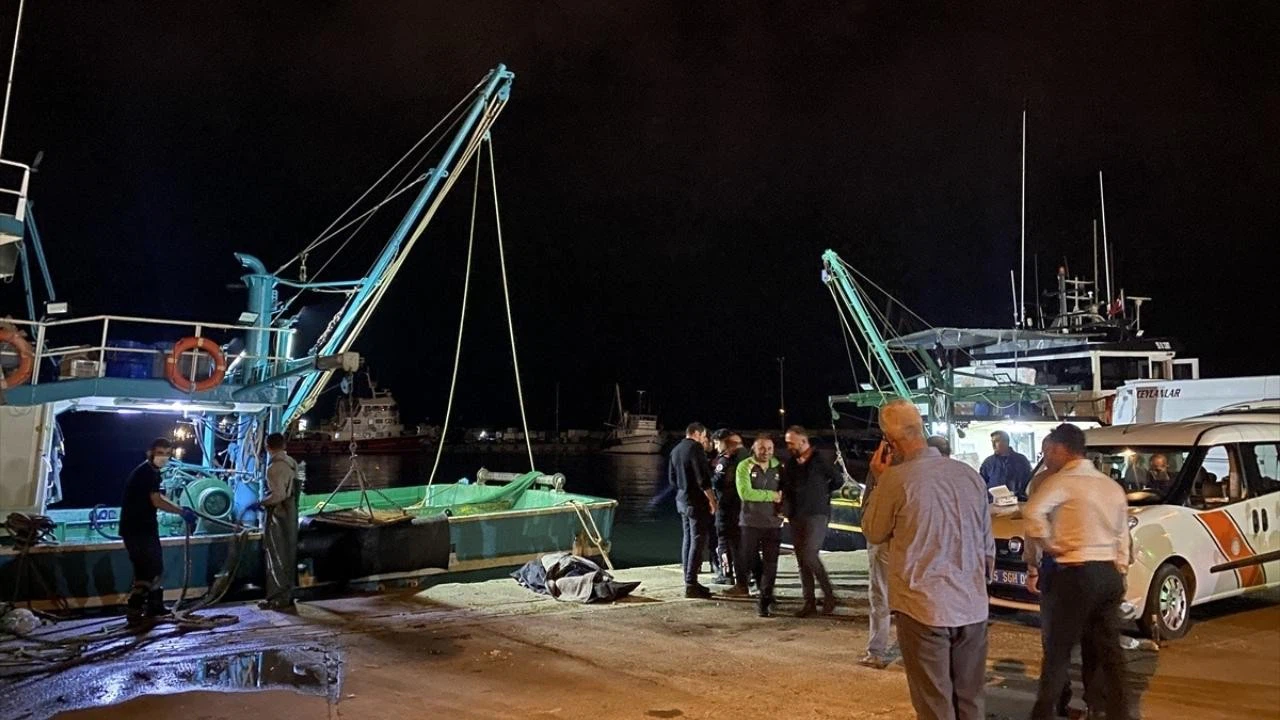 Samsun'da balıkçı ağlarına ceset takıldı