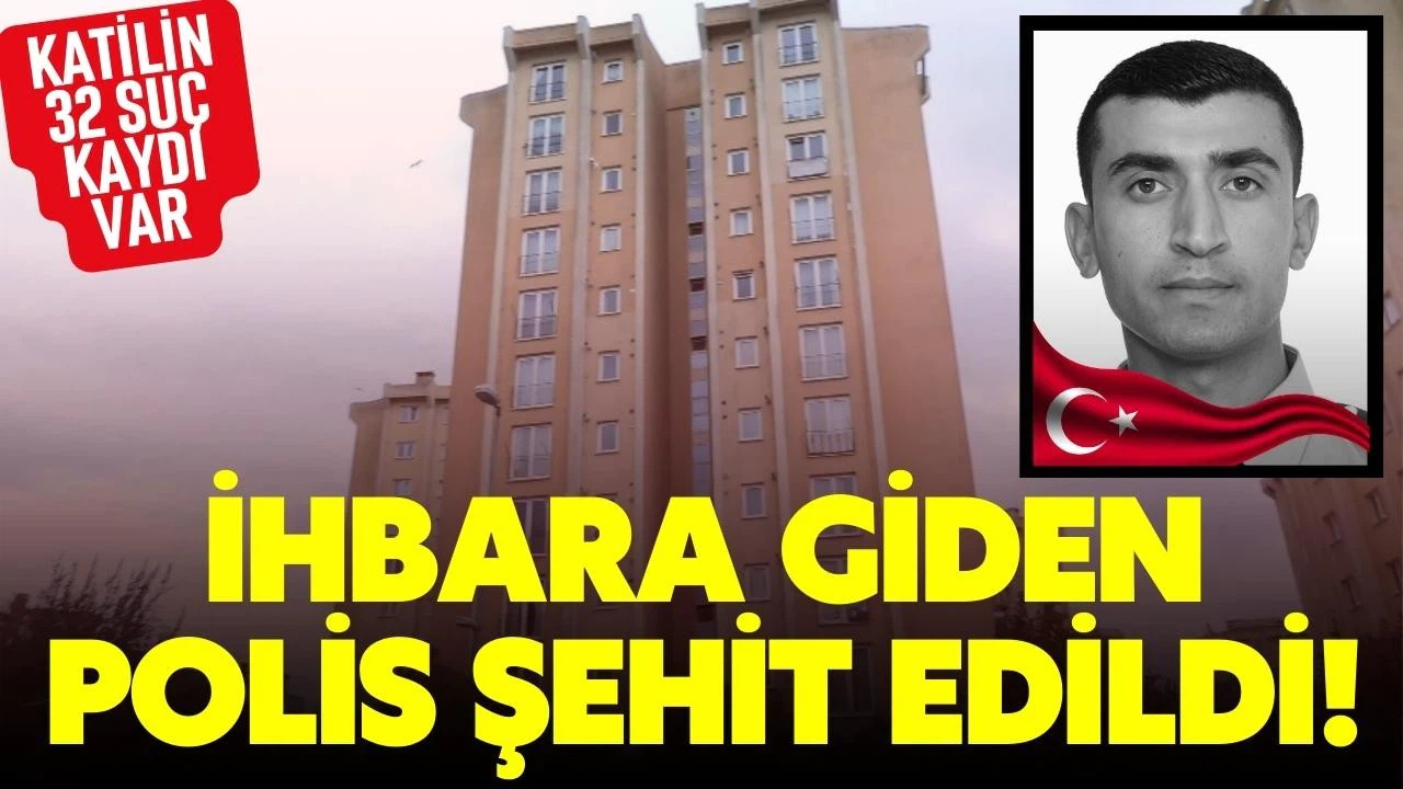 İhbara giden polis memuru evden açılan ateşle şehit edildi!