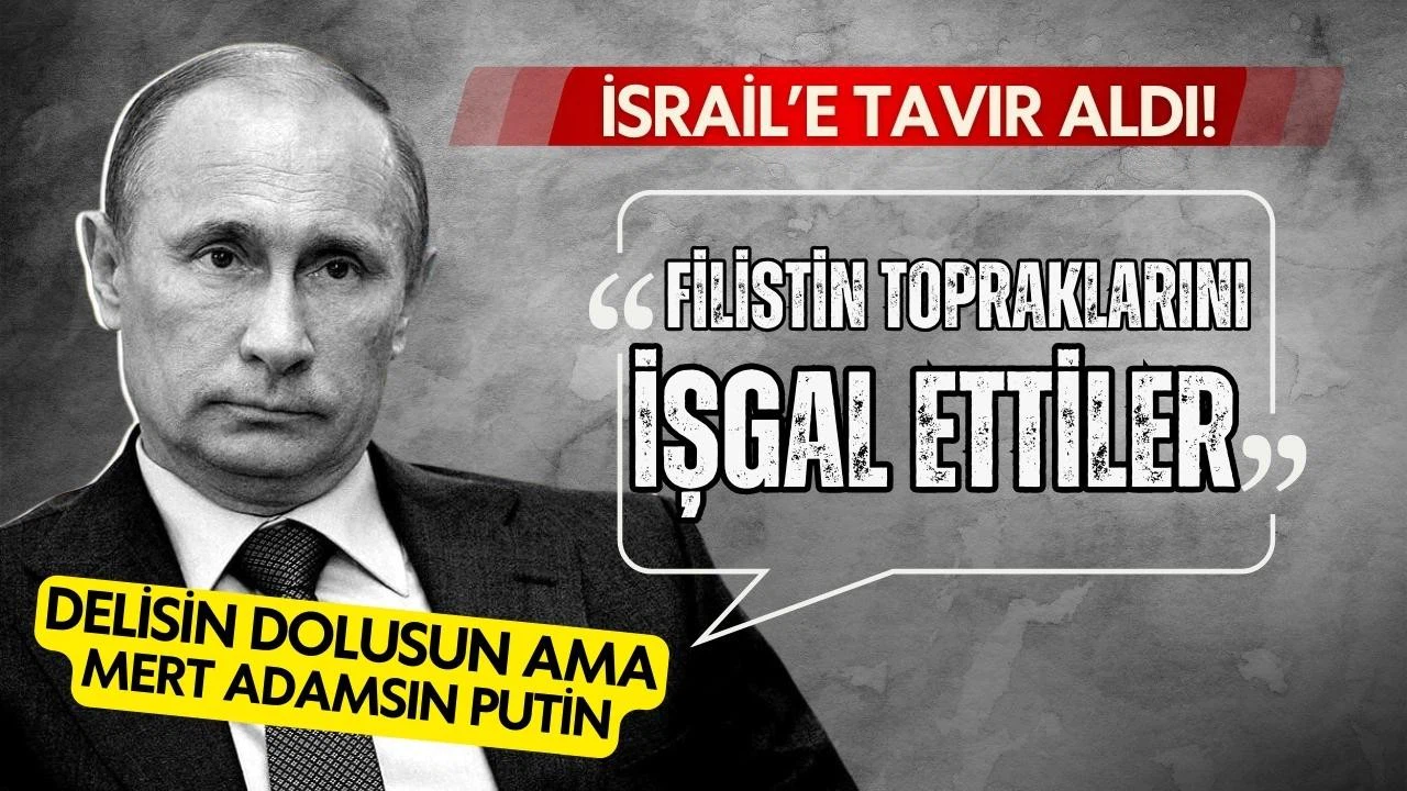 Putin'den Filistin'e destek!
