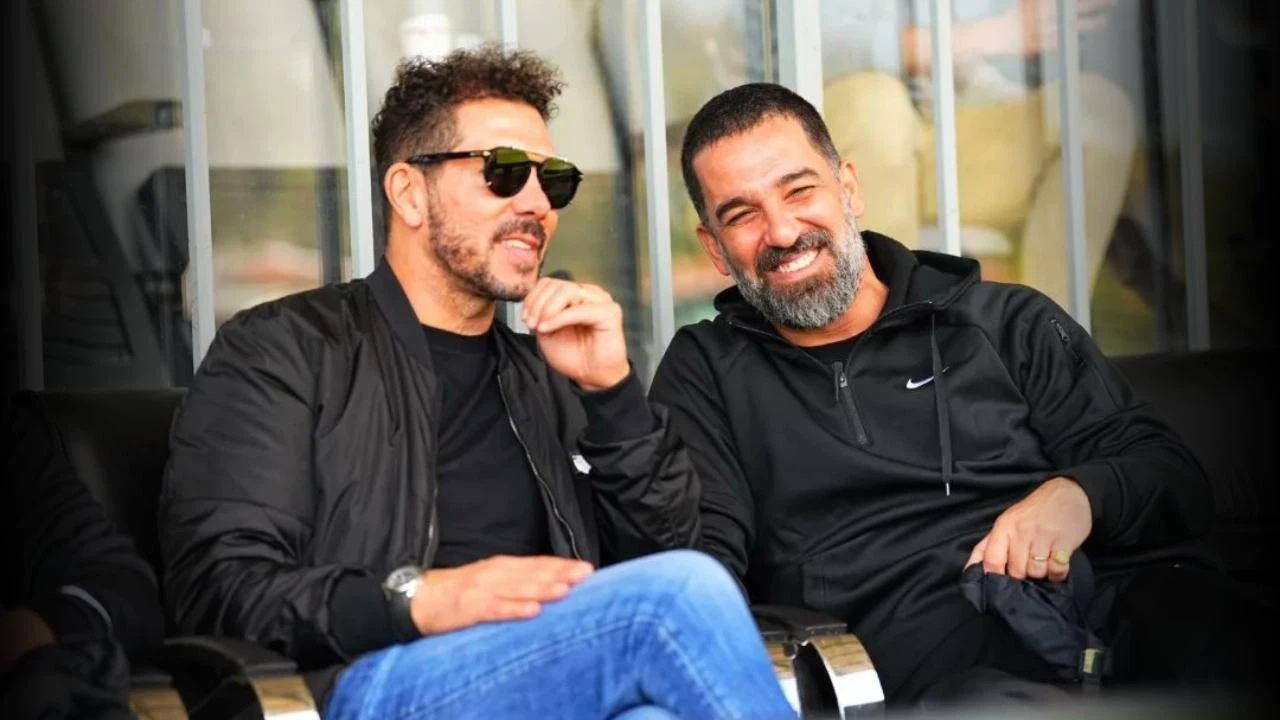 Diego Simeone, Arda Turan'ı ziyaret etti