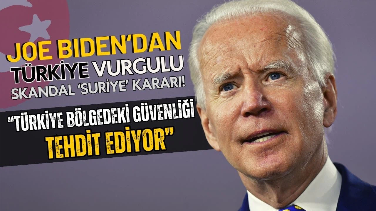ABD Başkanı'ndan 'Türkiye' vurgulu skandal Suriye kararı!