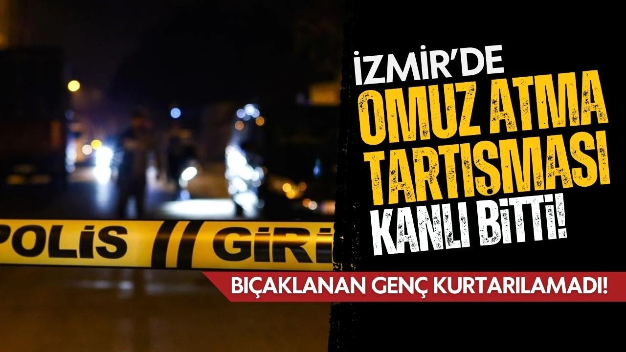 Omuz atma tartışması kanlı bitti!