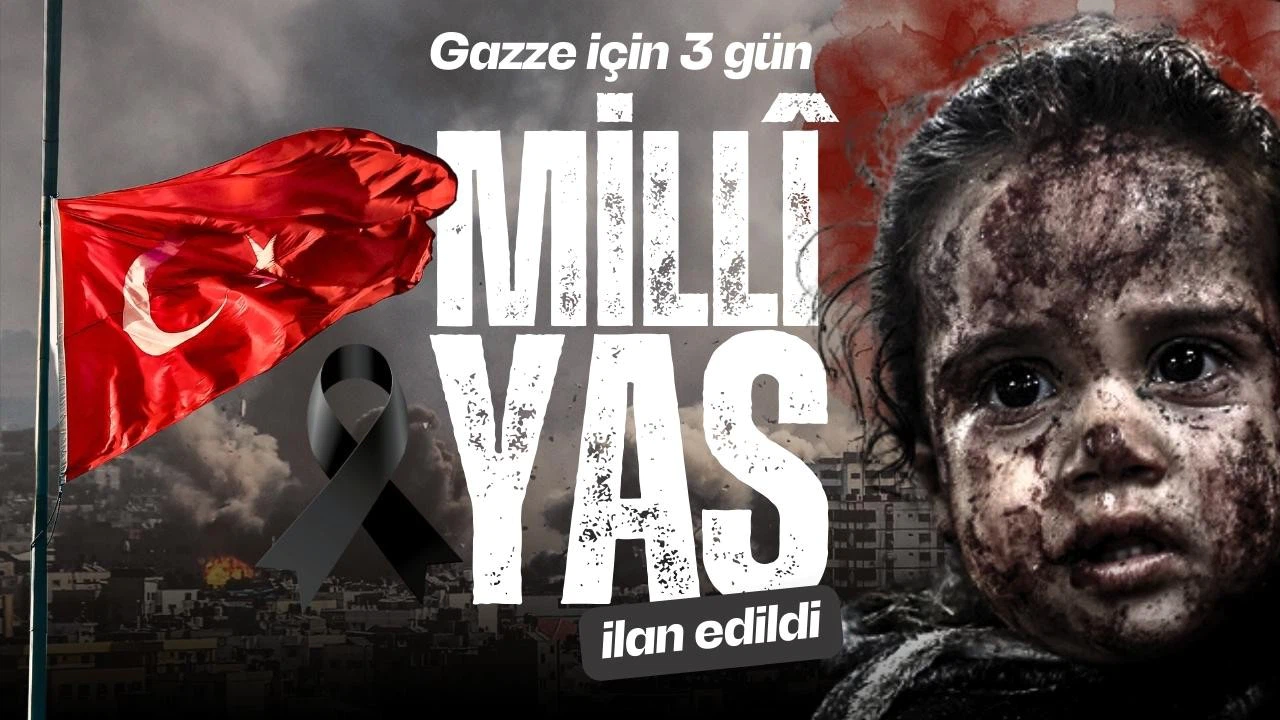 Gazze için 3 günlük yas ilan edildi