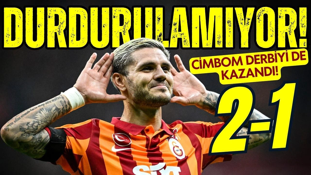 Galatasaray durdurulamıyor! Rams Park'ta Icardi'nin gecesi!