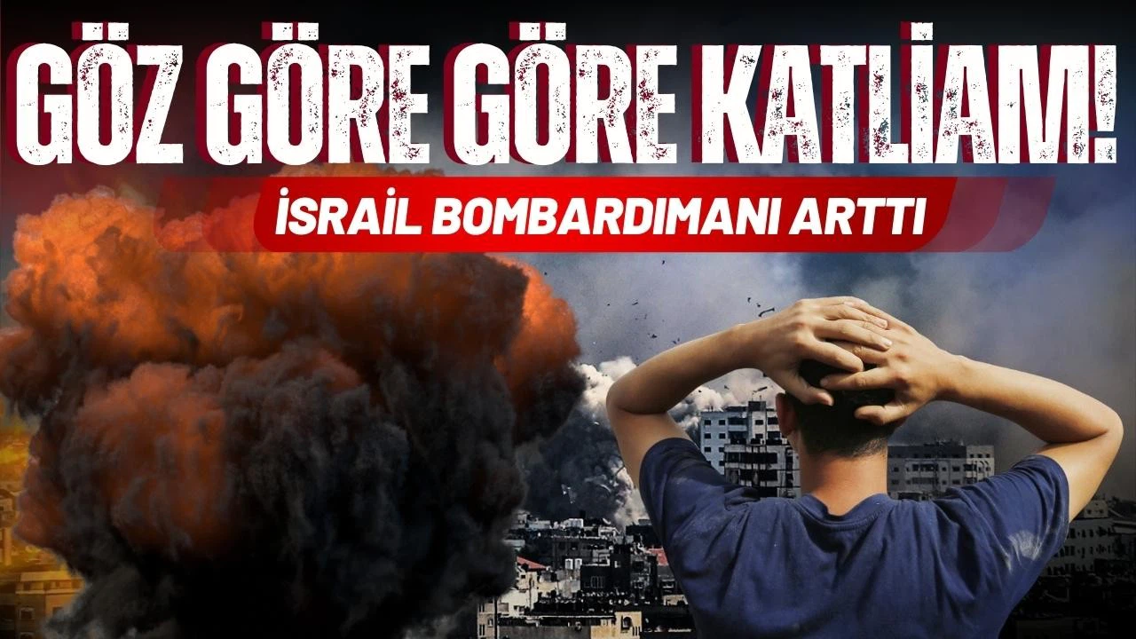 İsrail bombardımanı gece boyu sürdü!