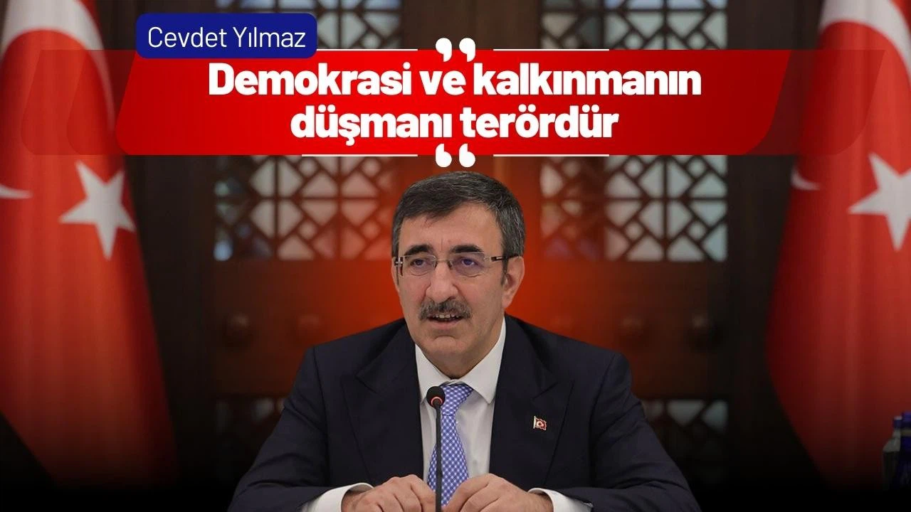 Yılmaz: “Demokrasi ve kalkınmanın düşmanı terördür”