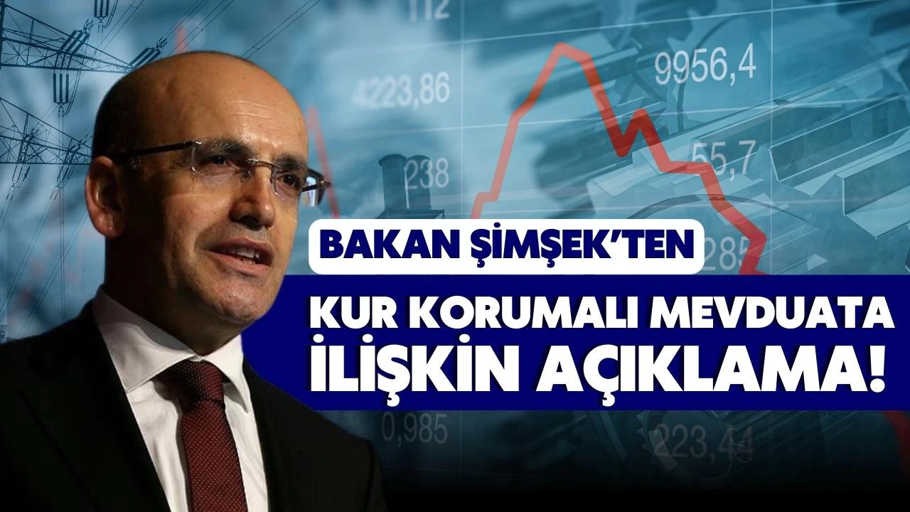 Bakan Şimşek'ten önemli ekonomik açıklamalar!