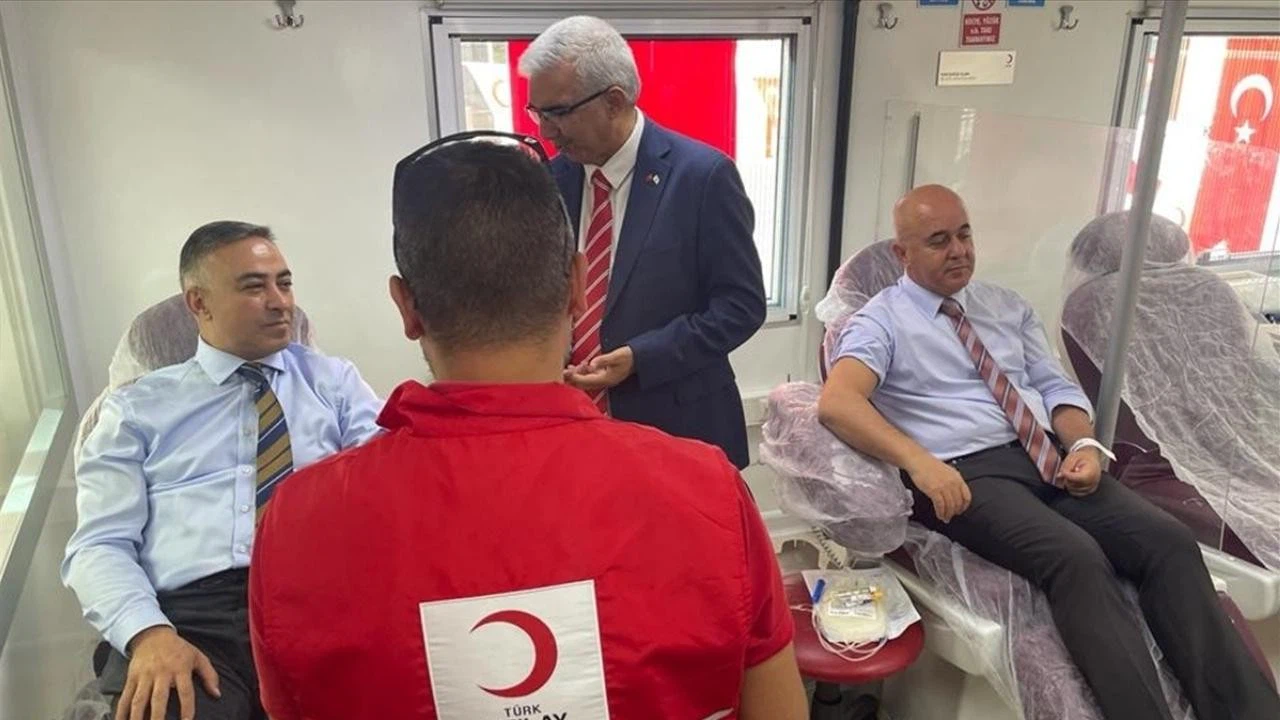TBMM'de kan bağışı kampanyası!
