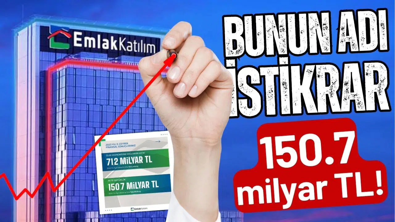 Emlak Katılım istikrarlı büyümesini sürdürüyor!