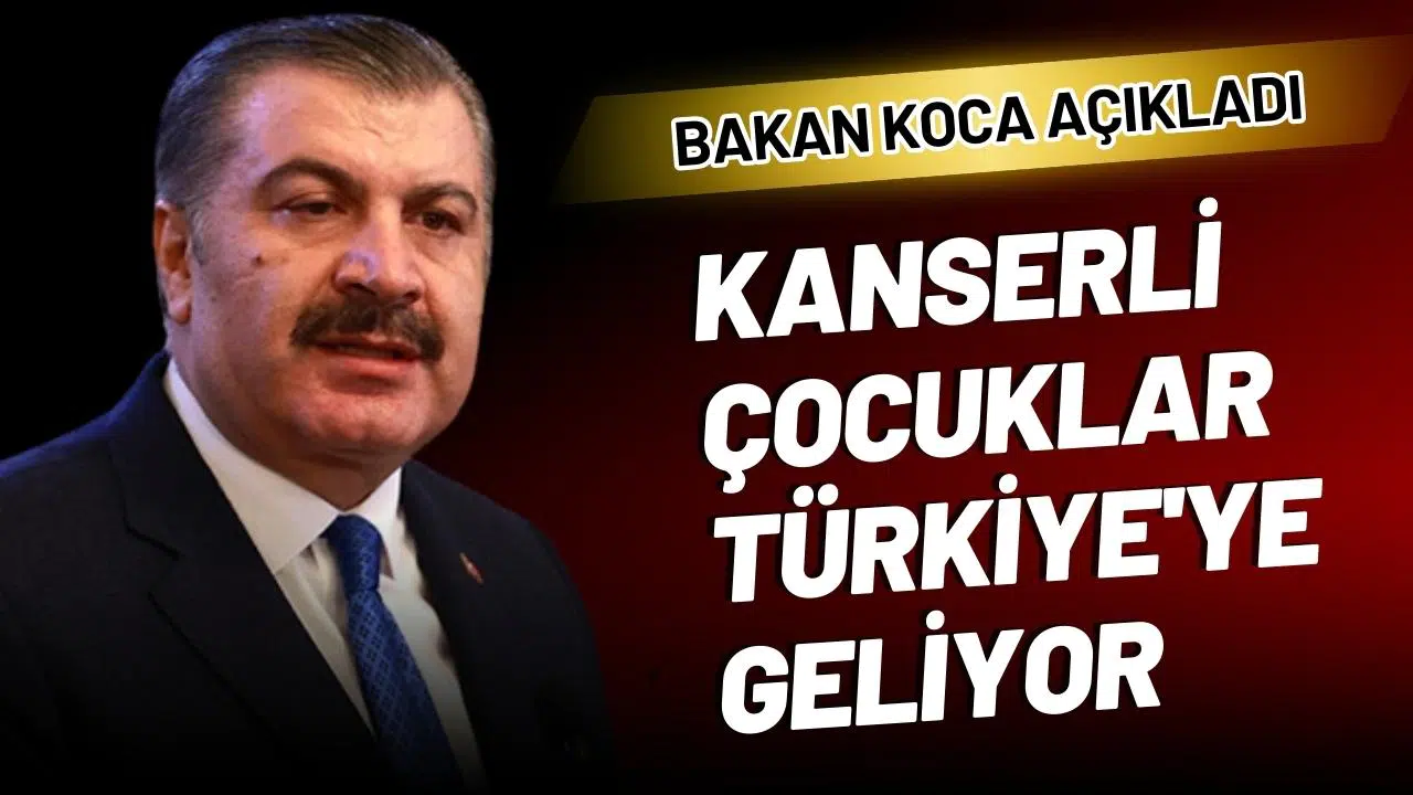 Gazze’den çocuklar ve kanser hastaları Türkiye’ye getirilecek