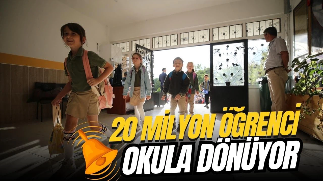 1 haftalık tatil sona erdi: Yarın dersbaşı yapılacak