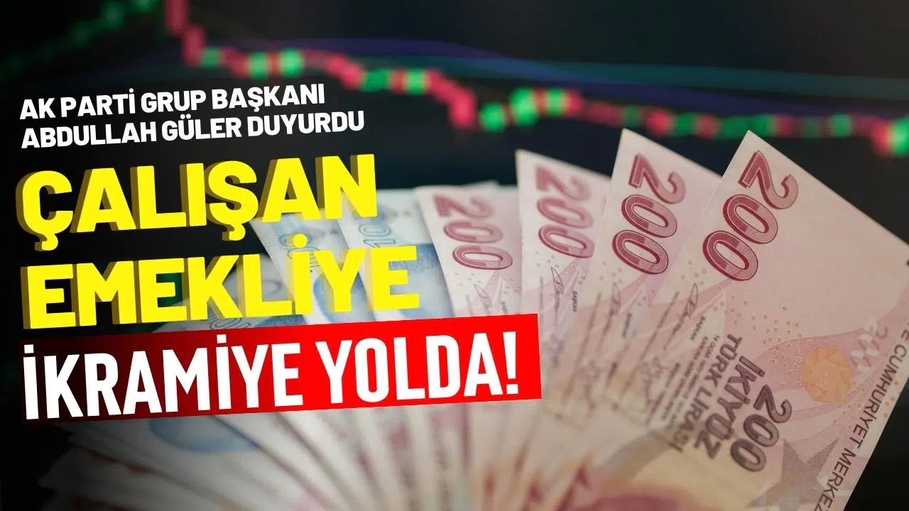 Çalışan emekliye ikramiye yolda!