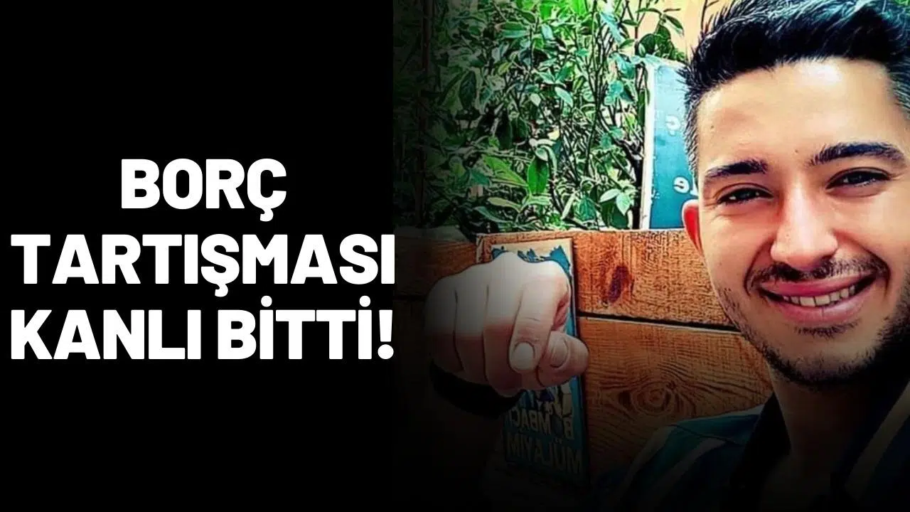 Borç tartışması kanlı bitti!