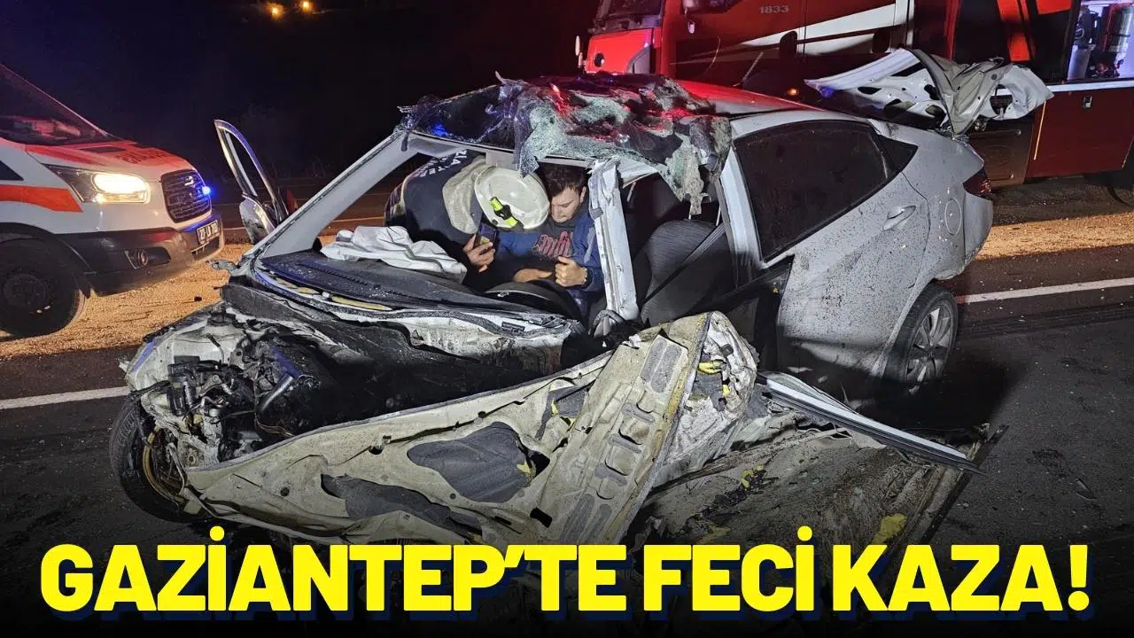 TIR ile çarpışan otomobildeki kardeşleri kaza ayırdı!