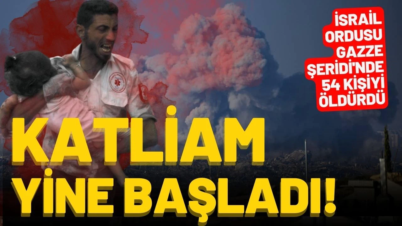 Katliam yine başladı!