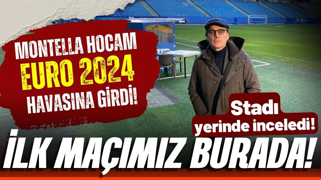 Montella, ilk maçımızı oynayacağımız stadı gezdi!